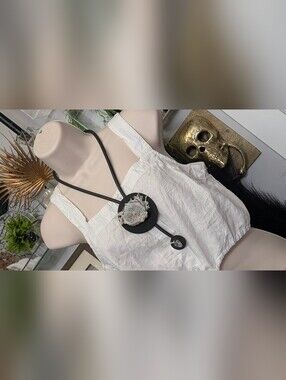 Occo Geode & Amethyst Crystal Necklace Accessory